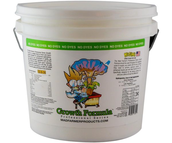 Mfgrow10lb 1 - mad farmer growth nutrient, 10 lb