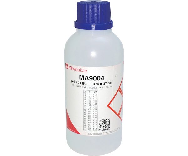 Mima9004 1 - milwaukee instruments ph 4. 01 calibration solution, 230 ml