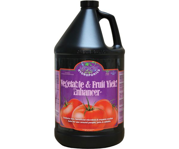 Microbe life  hydroponics vegetable & fruit yield enhancer, 1 gal