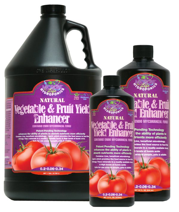 Microbe life vegetable & fruit yield enhancer, 2. 5 gal