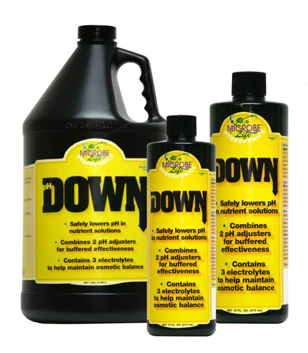 Ml21403 1 - microbe life hydroponics ph down, 1 qt