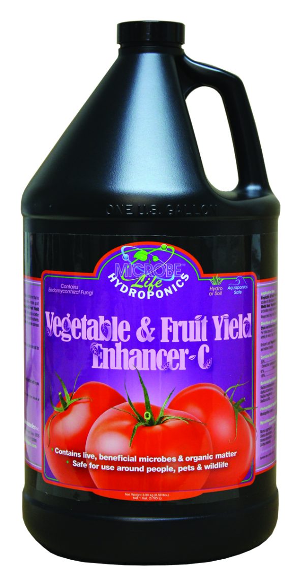 Microbe life vegetable & fruit yield enhancer-c, 1 gal (ca only)