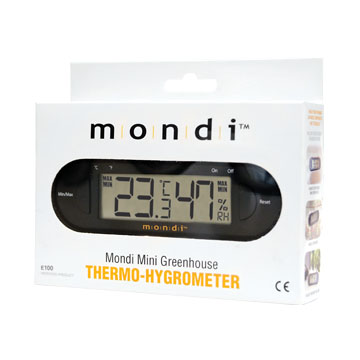 Mondie100 1 - mondi mini greenhouse thermo-hygrometer