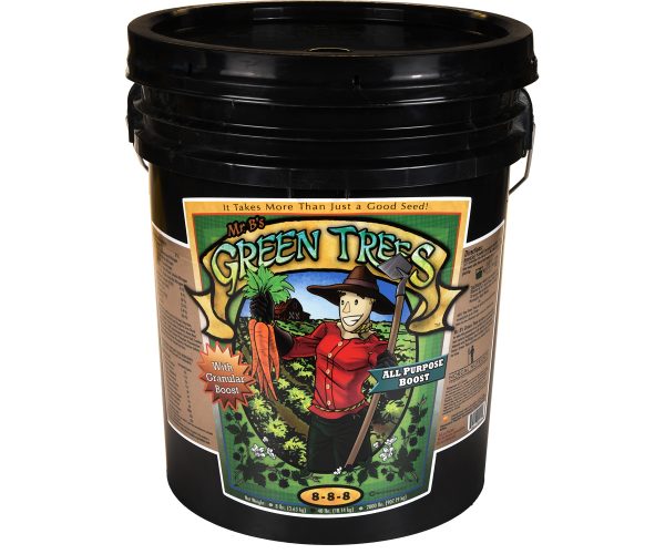 Mrgtapbo5g 1 - mr. B's green trees all purpose, 5 gallon pail, 40 lbs