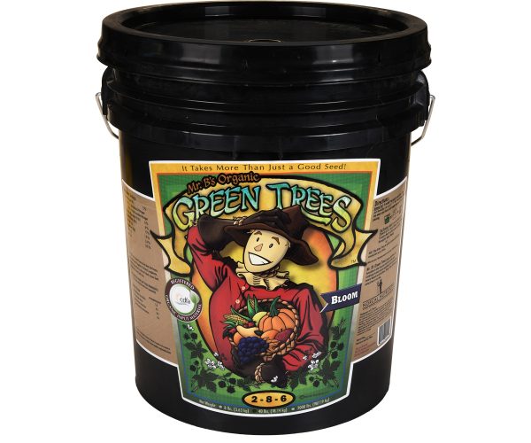 Mr. B's green trees organic bloom, 5 gallon pail, 40 lbs