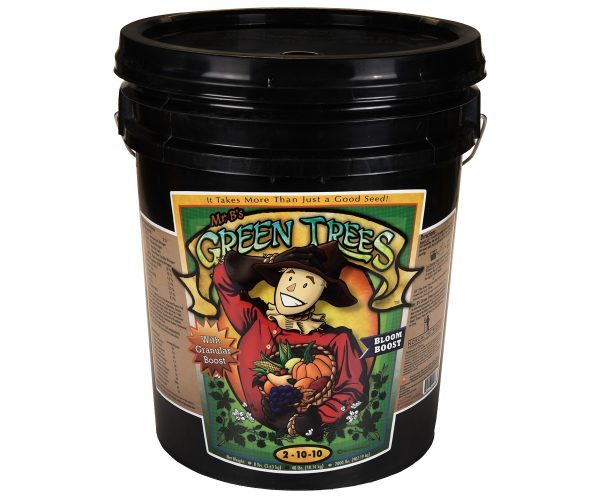 Mrgtblbo5g 1 - mr. B's green trees bloom boost, 5 gallon pail, 40 lbs