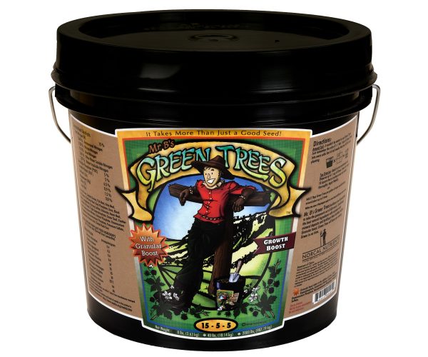 Mr. B's green trees growth, 1 gallon pail, 8 lbs
