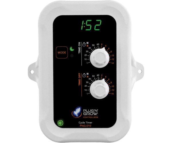 Day and night cycle timer with display