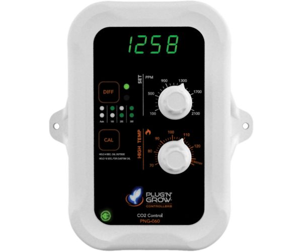 Co2 controller with high-temp shutoff