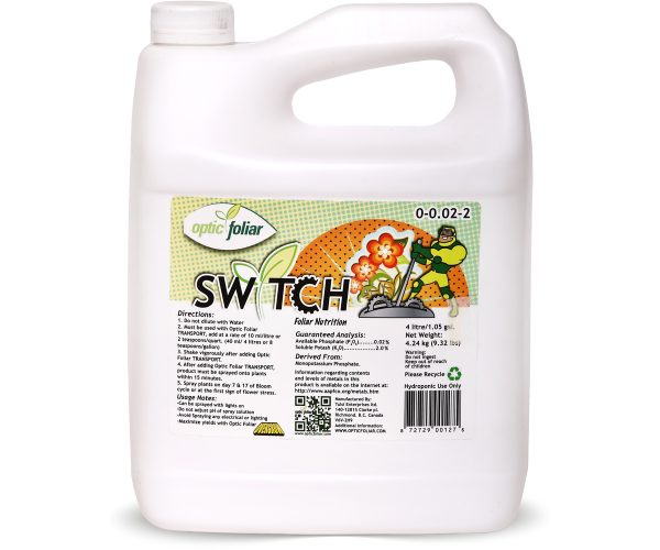 Optic foliar switch, 4 l