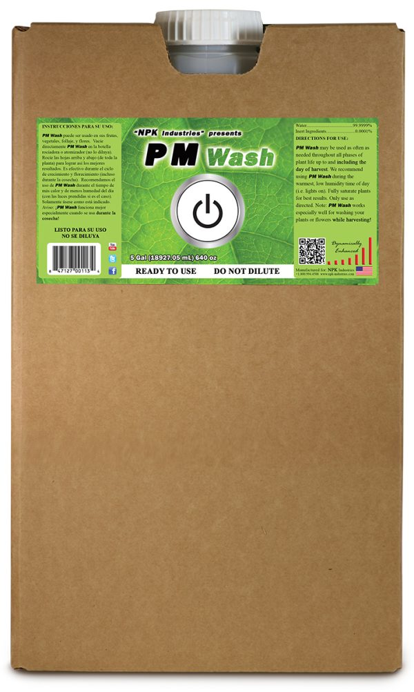 Pm wash, 5 gal