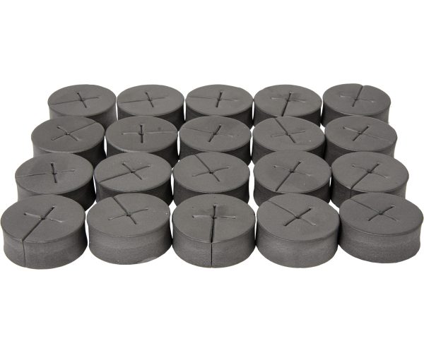 Oxyclone oxycerts - 1 7/8", black, pack of 20