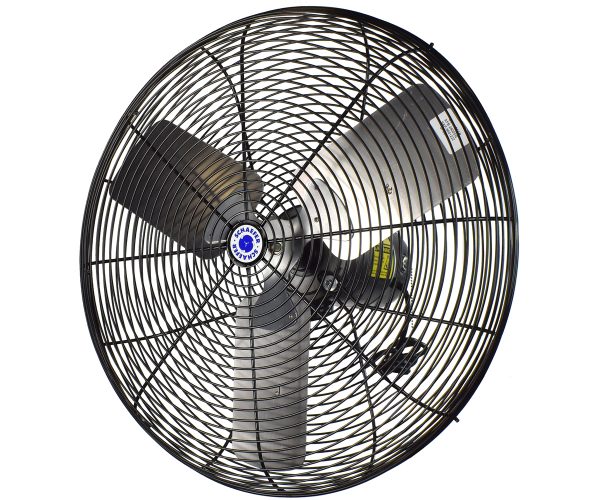 Schaefer 20" oscillating fan head with osha guards - black