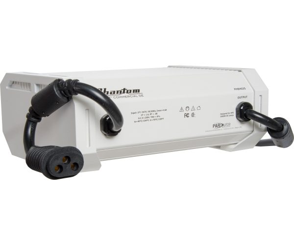 Phantom commercial 1000w double-ended digital ballast - hps, 277v/347v