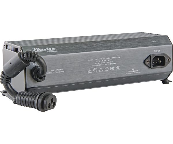 Phantom ii cmh ceramic metal halide digital ballast, 315w, 120v/240v