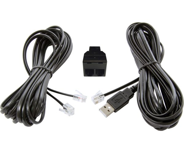 Usb-rj12 controller cable pack, 15' (for phantoms)