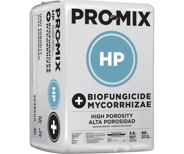 Pro-mix  hp biofungicide + mycorrhizae, 3. 8 cu ft