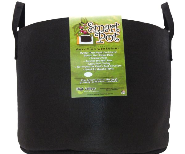 Smart pot, 20 gal, w/handles, 20" base