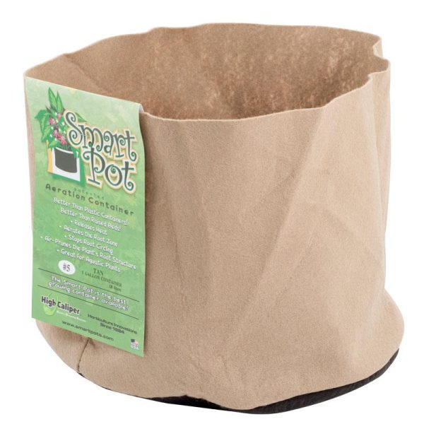 Smart pot, tan, 15 gal, 18" x 13. 5"