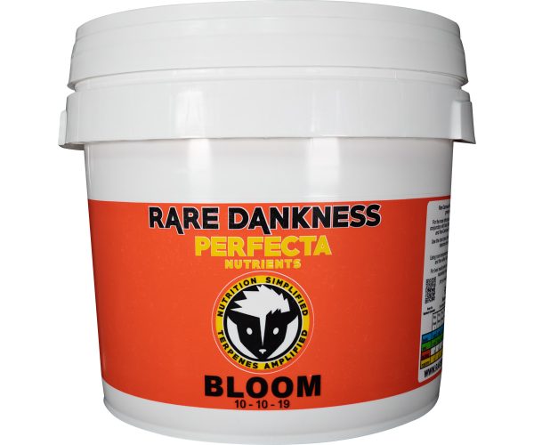 Rare dankness nutrients perfecta bloom, 3 gallon pail, 25 lbs
