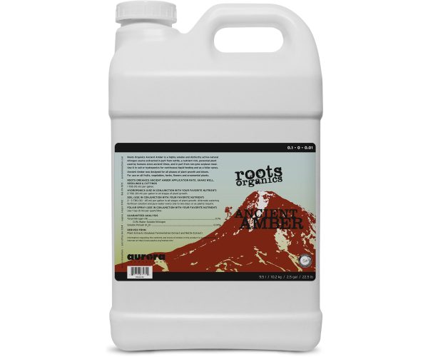 Roots organics ancient amber, 2. 5 gal