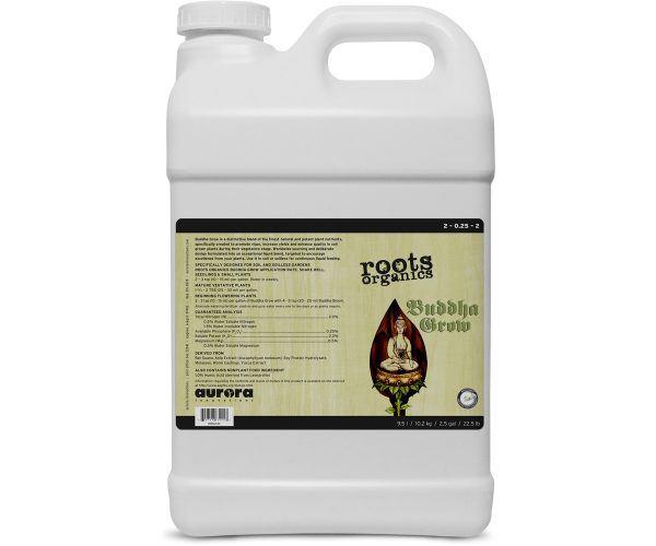 Roots organics buddha grow, 2. 5 gal