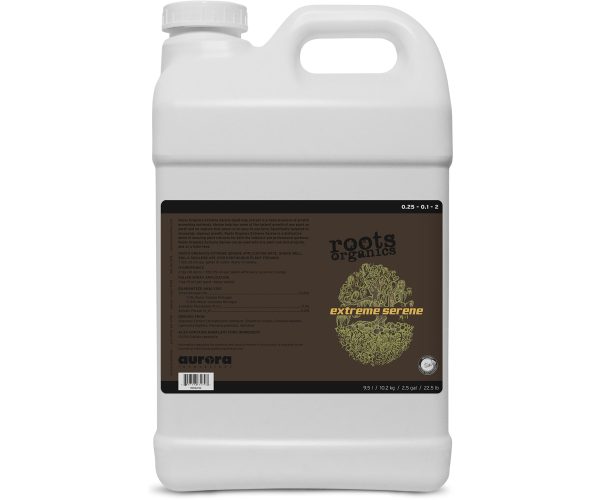Roots organics extreme serene, 2. 5 gal