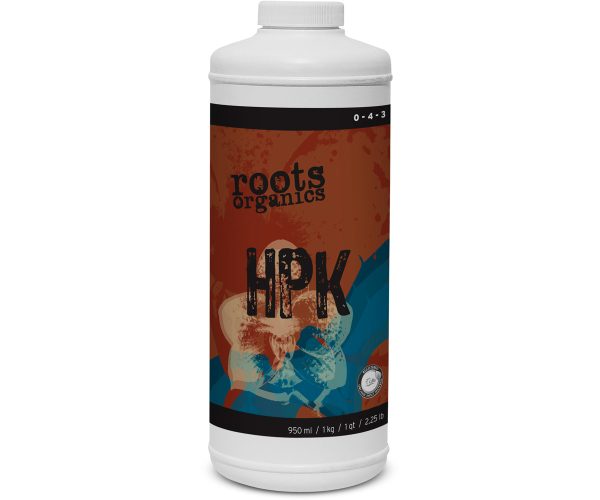 Roots organics hpk 0-4-3, 1 qt