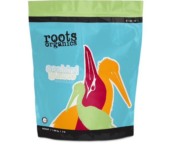 Roots organics seabird guano, granular, 9 lbs