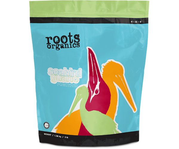 Roots organics seabird guano powder, 3 lbs