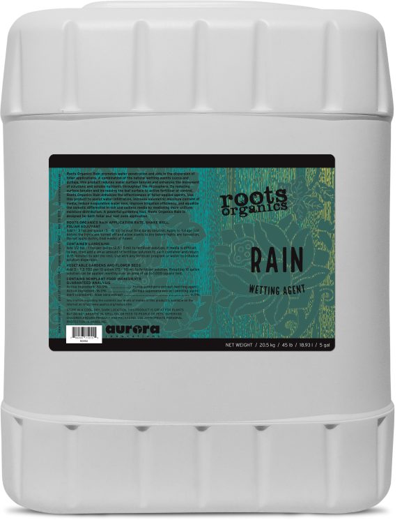 Roots organics rain, 5 gal