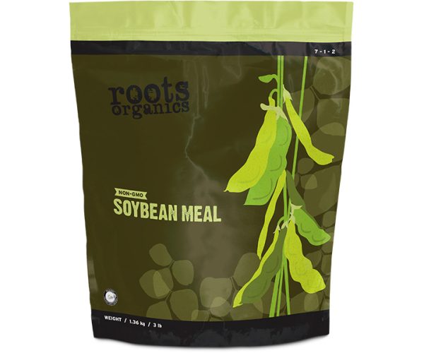 Roots organics non-gmo organic soybean meal, 40 lbs