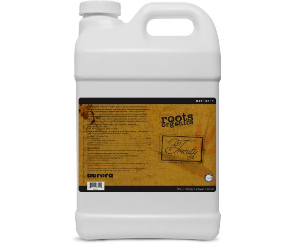 Roots organics trinity, 2. 5 gal