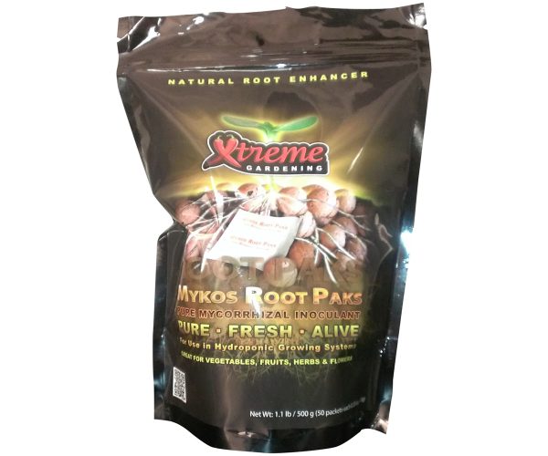 Xtreme mykos root packs pure mycorrhizal inoculum, 1. 1 lbs, 50 packs