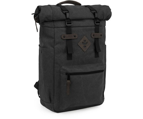 Revelry supply the drifter rolltop backpack, smoke