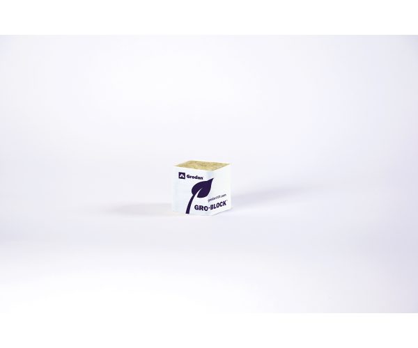 Grodan gro block improved mini block 2" shrink wrapped/strip