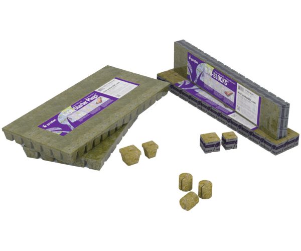 Grodan pro a-ok 36/40 6/15 starter cubes, 1. 5" x 1. 5", 30 sheets of 98, commercial