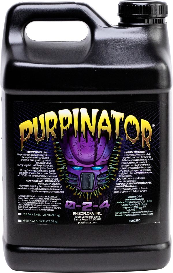 Purpinator, 2. 5 gal