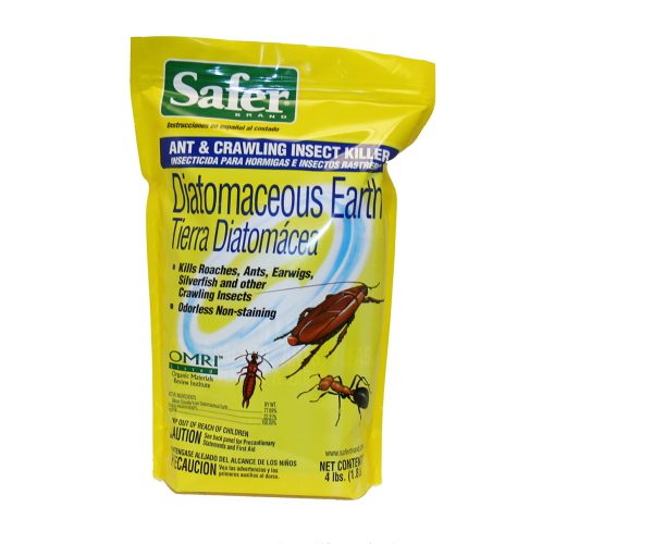 Safer diatomaceous earth insect killer, 4 lb