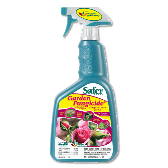 Sf5450 1 - safer garden fungicide rtu, 1 qt