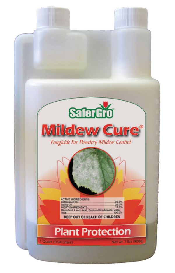 Sg0237qt 1 - safergro mildew cure, 1 qt