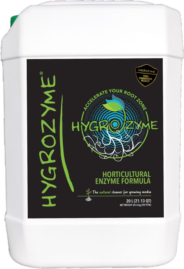 Hygrozyme horticultural enzyme formula, 20 l