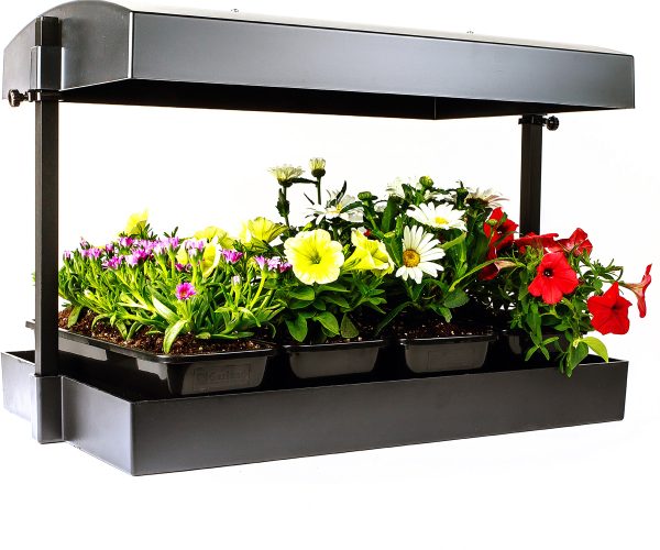 Sl1600200 1 - sunblaster t5 grow light garden, black