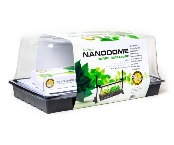 Sunblaster t5ho mini greenhouse kit with strip light stand