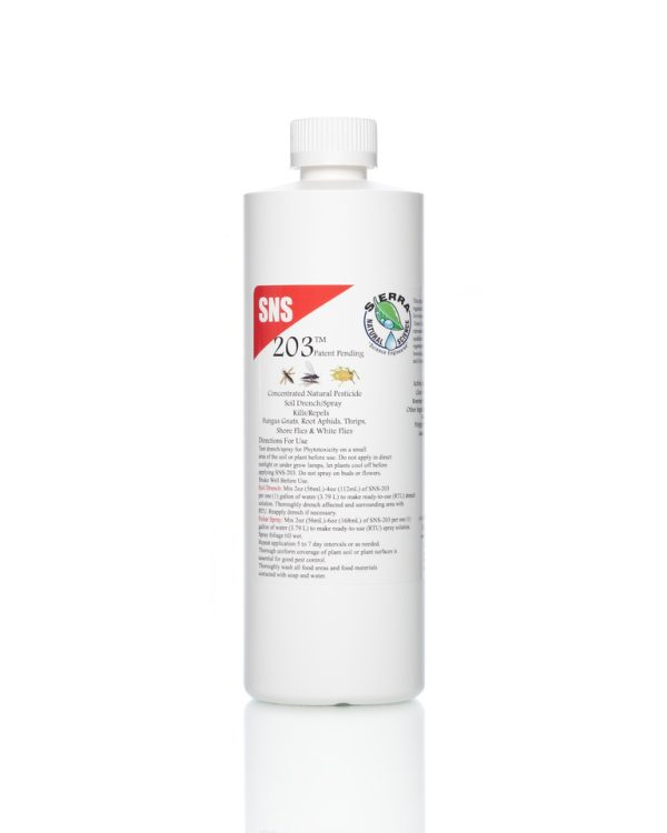 Sn20316oz 1 - sns 203 pesticide concentrate, 16 oz