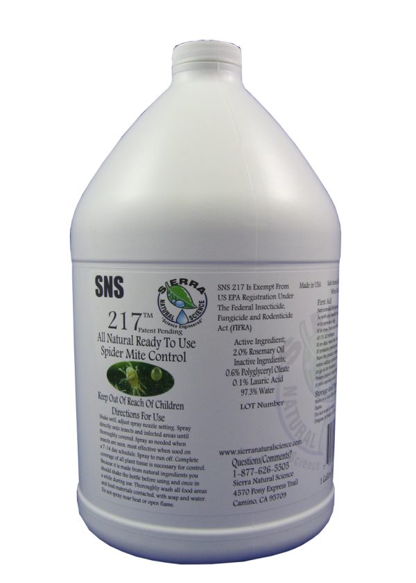 Sns 217 mite control rtu, 1 gal