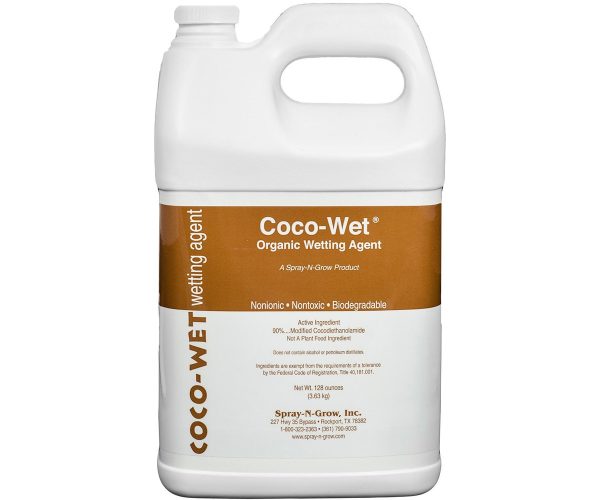 Coco-wet organic wetting agent, 1 gal