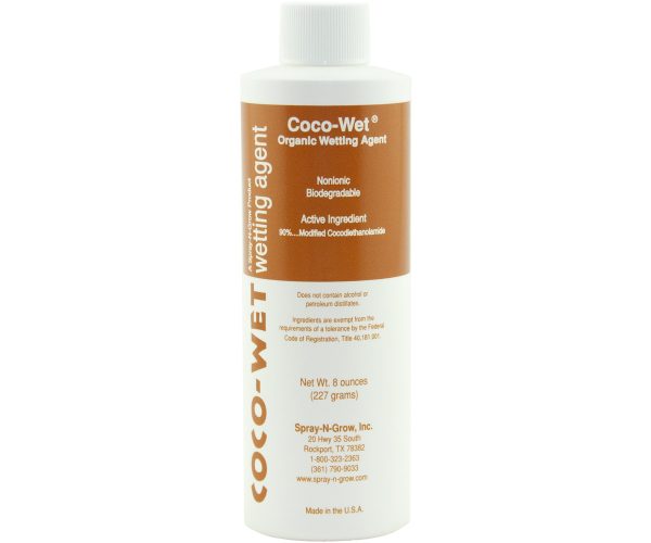 Coco-wet organic wetting agent, 8 oz