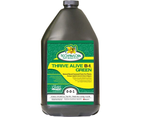 Technaflora thrive alive b1 green, 4 l
