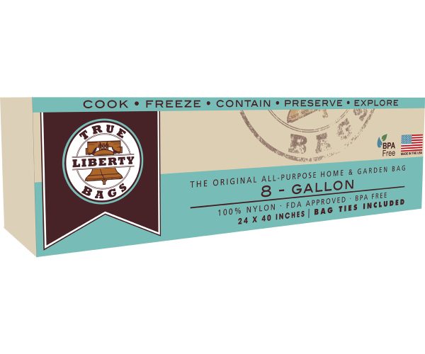 True liberty 8 gallon bag, 24" x 40", pack of 10